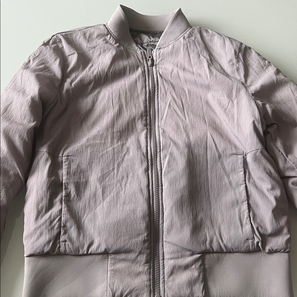Lululemon Athletica Non-Stop Bomber Reversible Jacket Sz 6 - Picture 5 of 16
